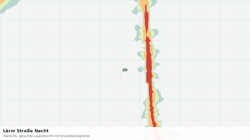 Statische Kartenansicht: Lärm Straße Nacht