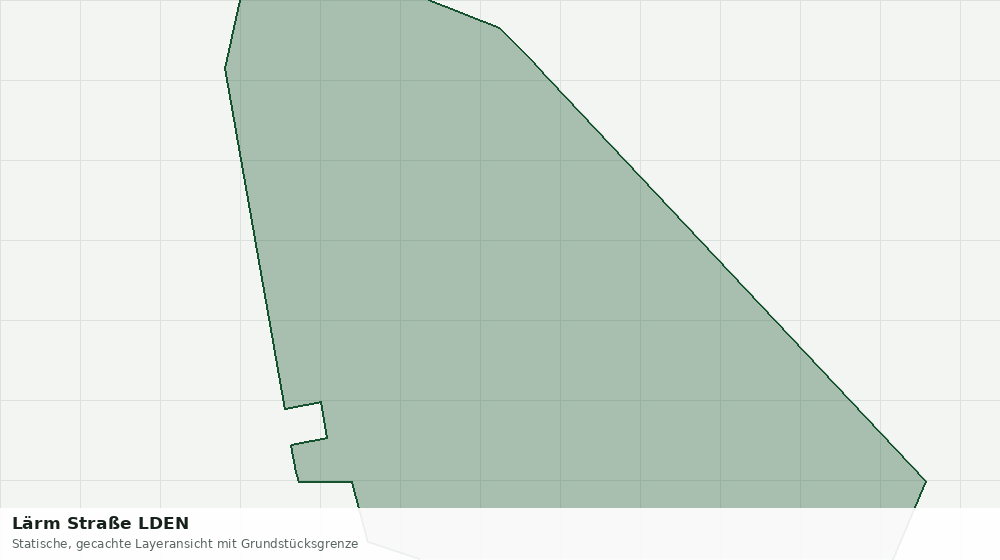 Statische Kartenansicht: Lärm Straße LDEN