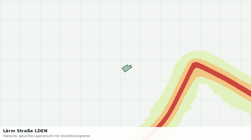 Statische Kartenansicht: Lärm Straße LDEN