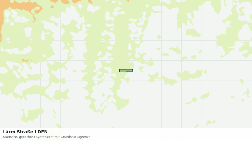 Statische Kartenansicht: Lärm Straße LDEN