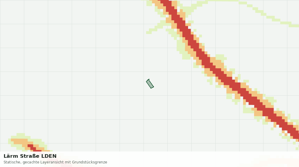 Statische Kartenansicht: Lärm Straße LDEN