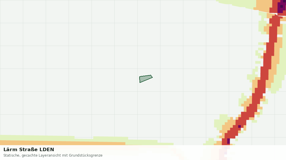 Statische Kartenansicht: Lärm Straße LDEN