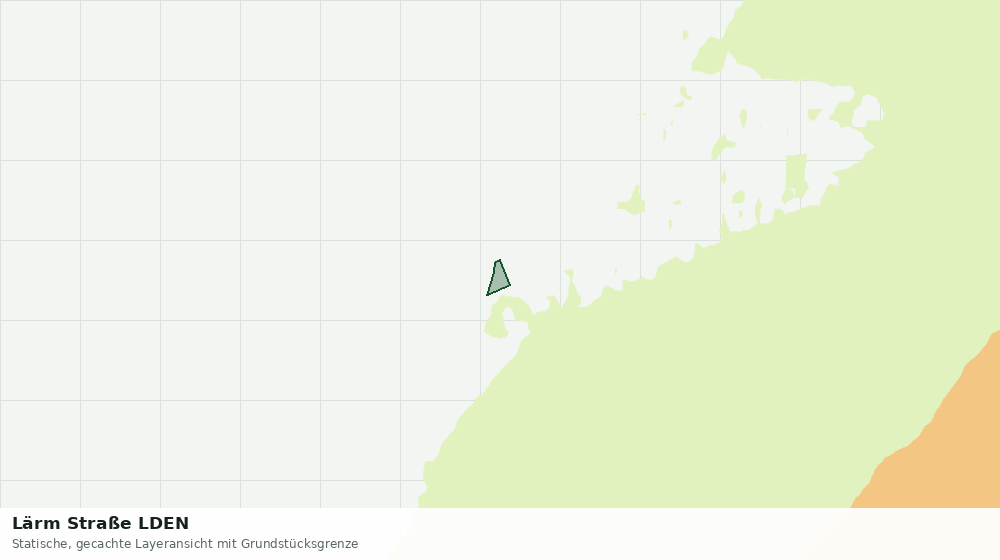 Statische Kartenansicht: Lärm Straße LDEN