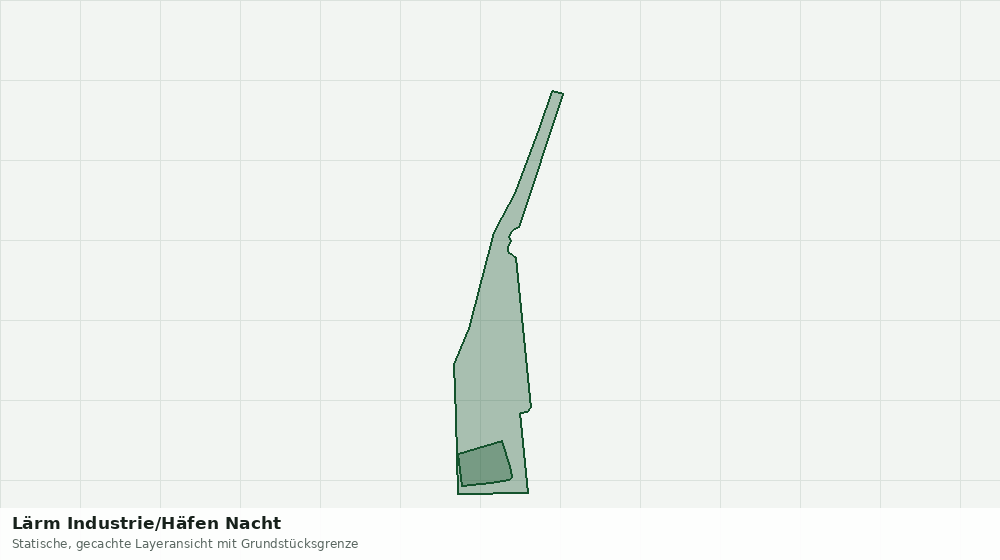 Statische Kartenansicht: Lärm Industrie/Häfen Nacht
