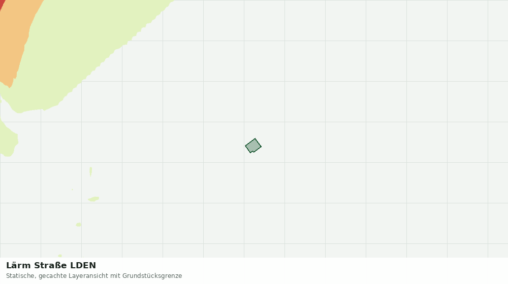 Statische Kartenansicht: Lärm Straße LDEN