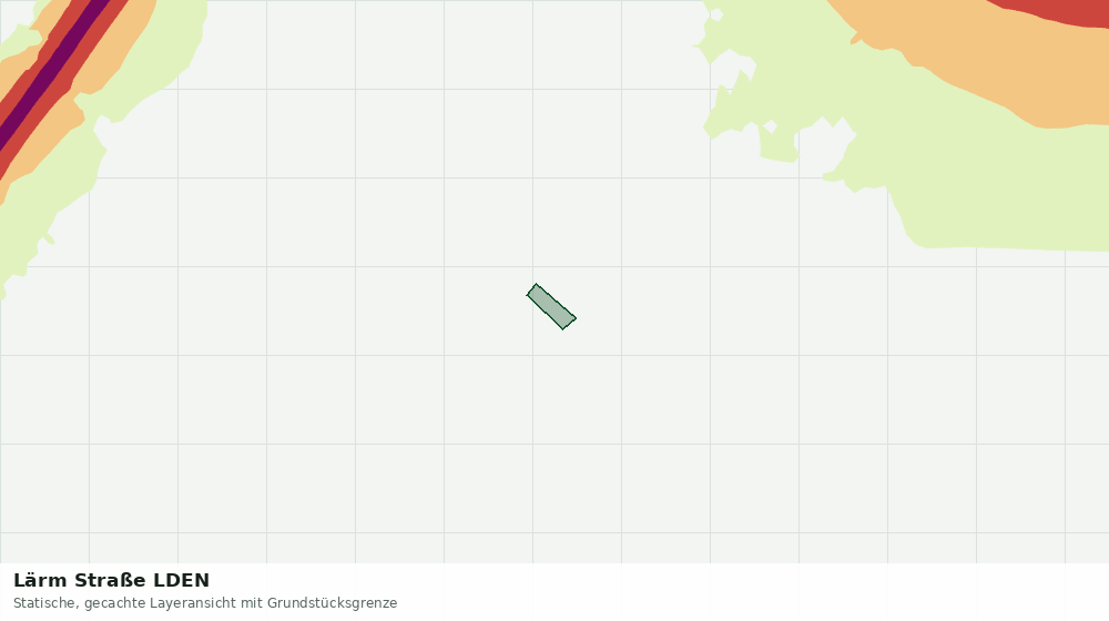 Statische Kartenansicht: Lärm Straße LDEN