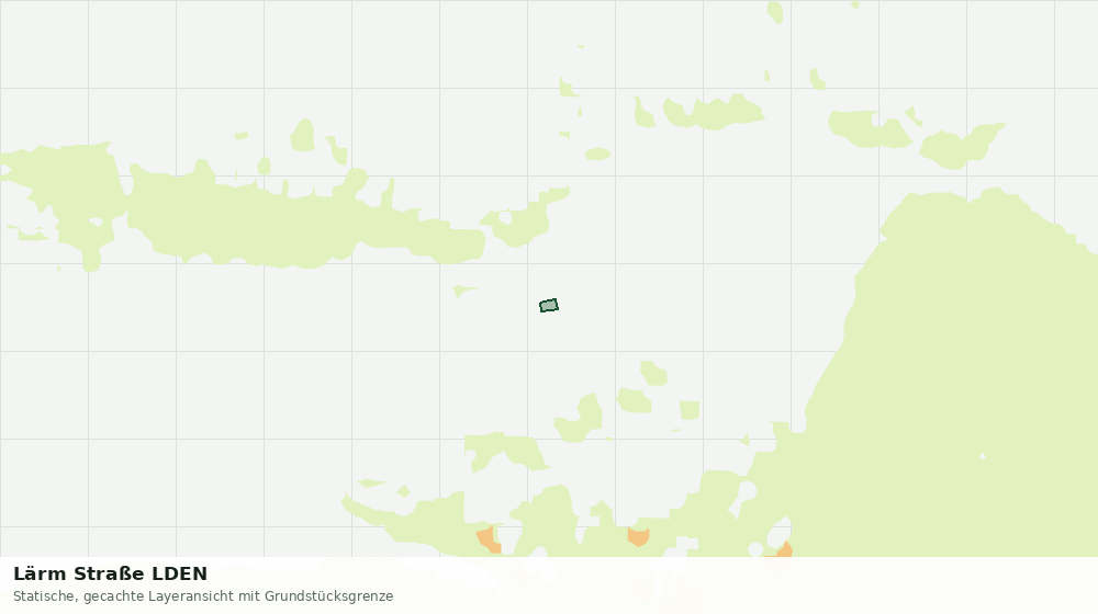 Statische Kartenansicht: Lärm Straße LDEN
