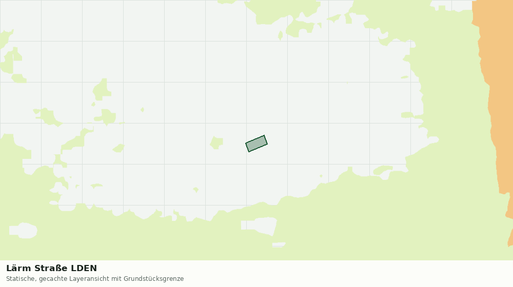 Statische Kartenansicht: Lärm Straße LDEN