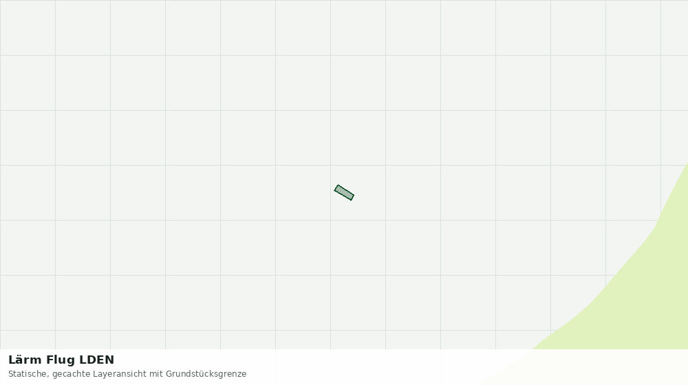 Statische Kartenansicht: Lärm Flug LDEN