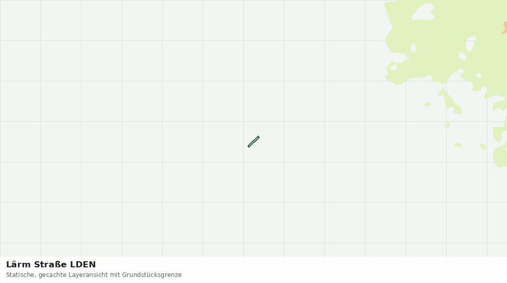 Statische Kartenansicht: Lärm Straße LDEN