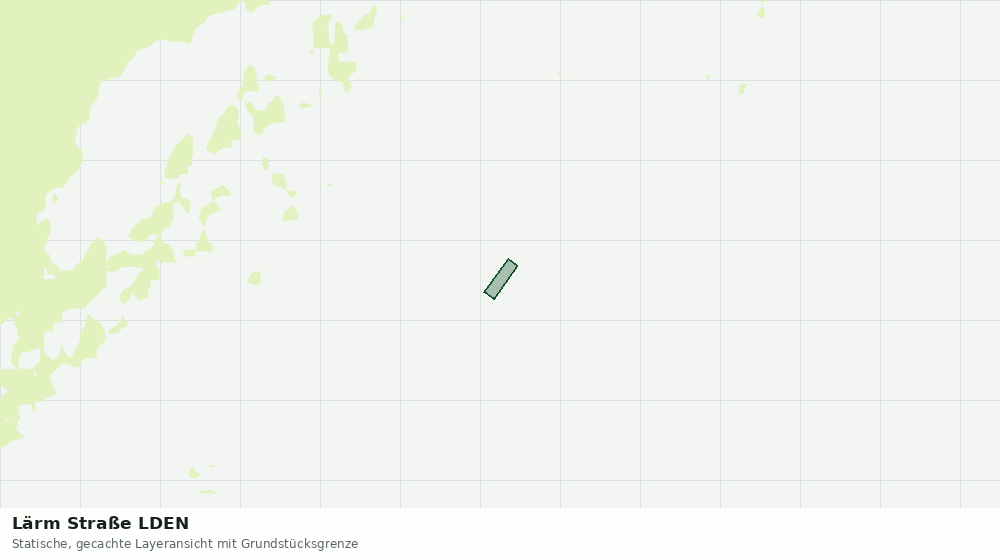 Statische Kartenansicht: Lärm Straße LDEN