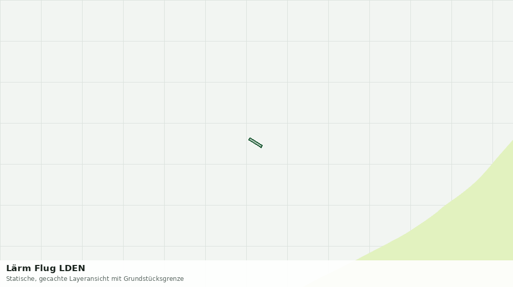 Statische Kartenansicht: Lärm Flug LDEN