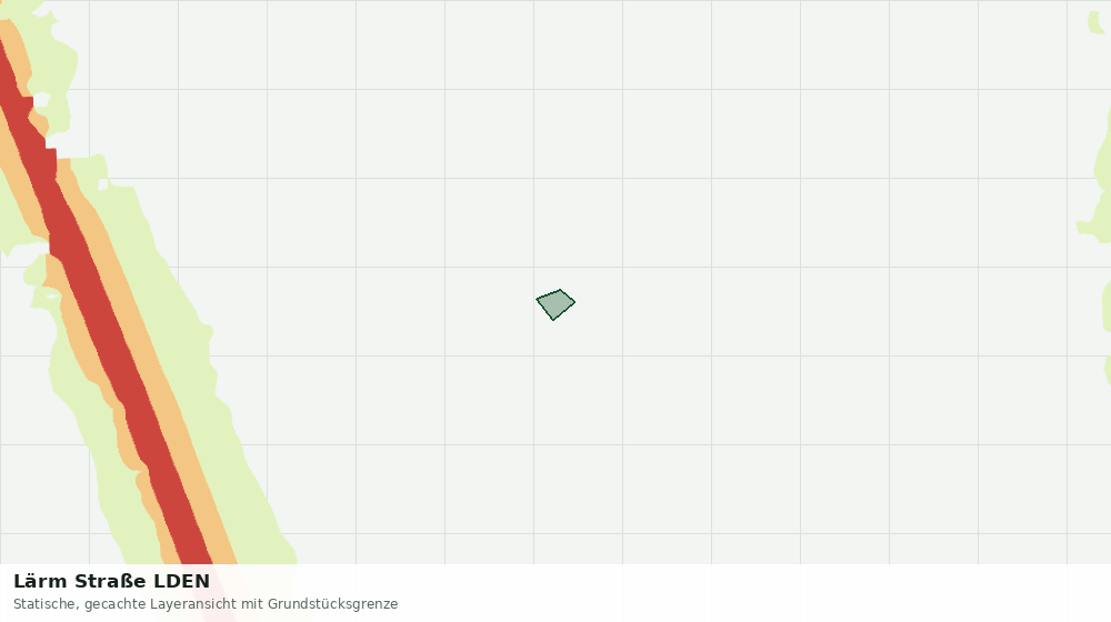 Statische Kartenansicht: Lärm Straße LDEN