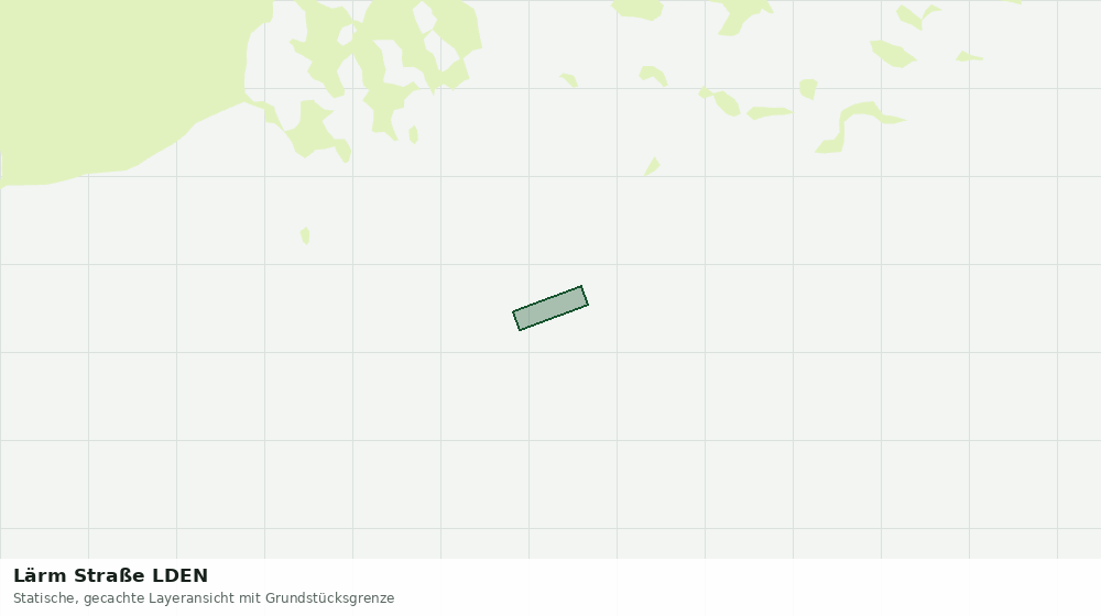 Statische Kartenansicht: Lärm Straße LDEN