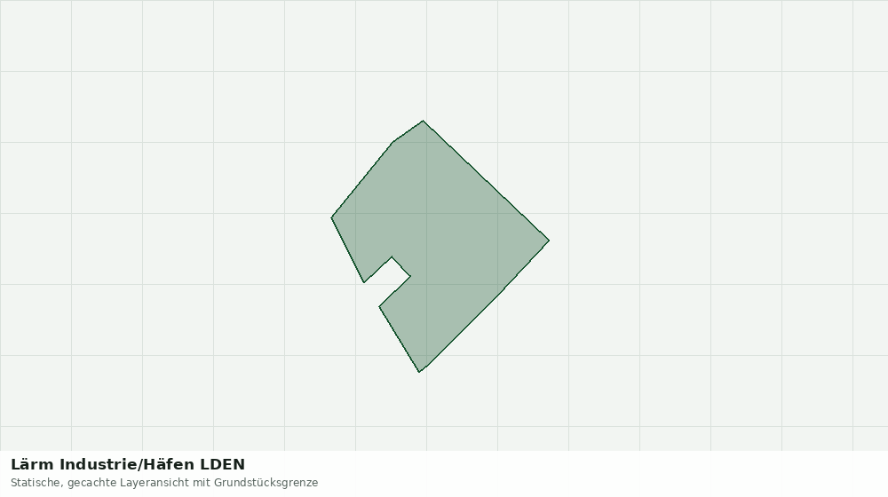 Statische Kartenansicht: Lärm Industrie/Häfen LDEN