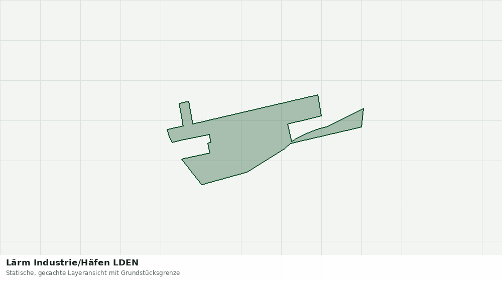 Statische Kartenansicht: Lärm Industrie/Häfen LDEN