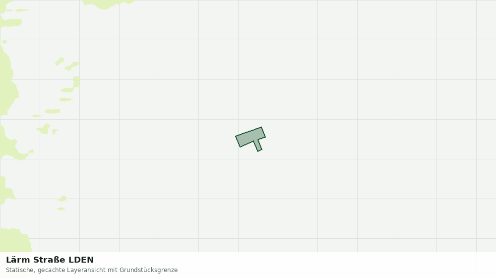 Statische Kartenansicht: Lärm Straße LDEN