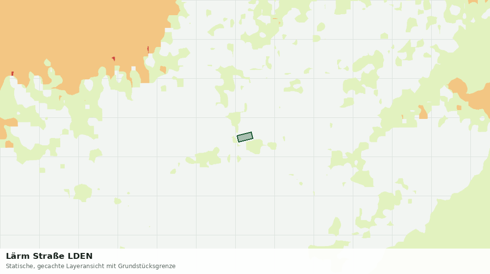 Statische Kartenansicht: Lärm Straße LDEN