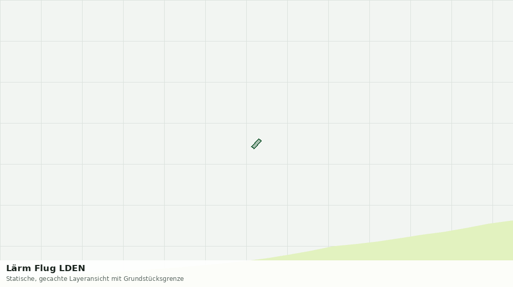 Statische Kartenansicht: Lärm Flug LDEN