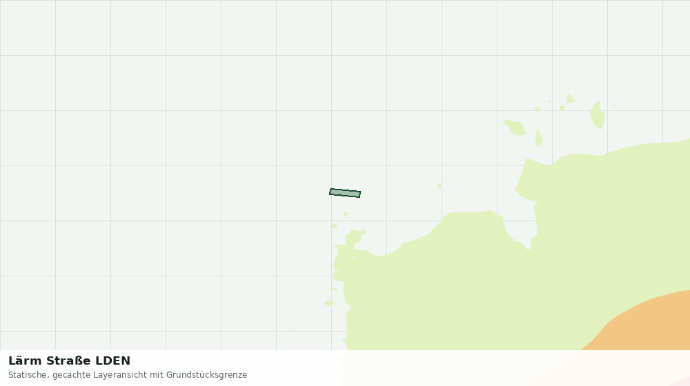 Statische Kartenansicht: Lärm Straße LDEN