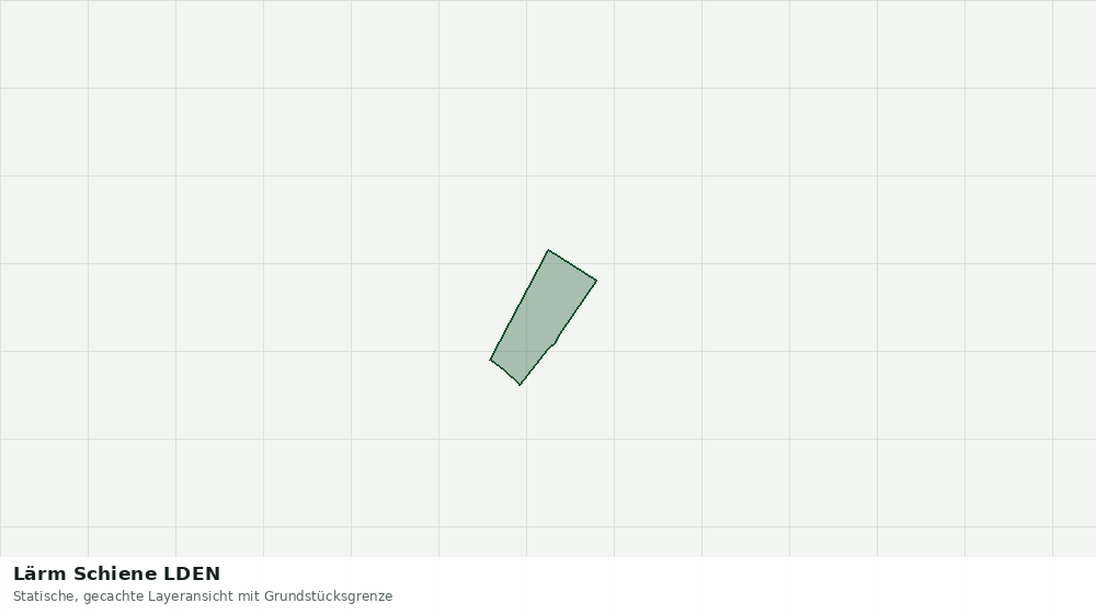 Statische Kartenansicht: Lärm Schiene LDEN
