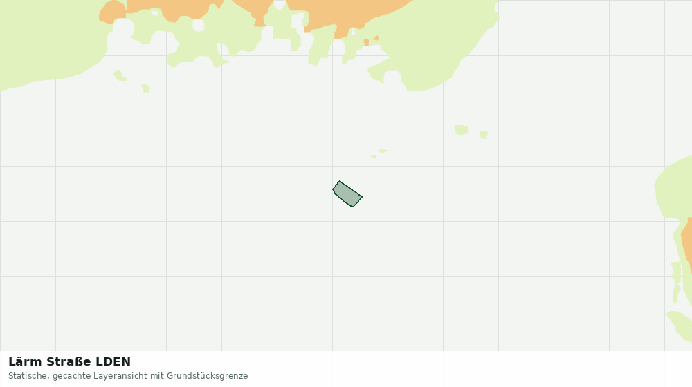 Statische Kartenansicht: Lärm Straße LDEN