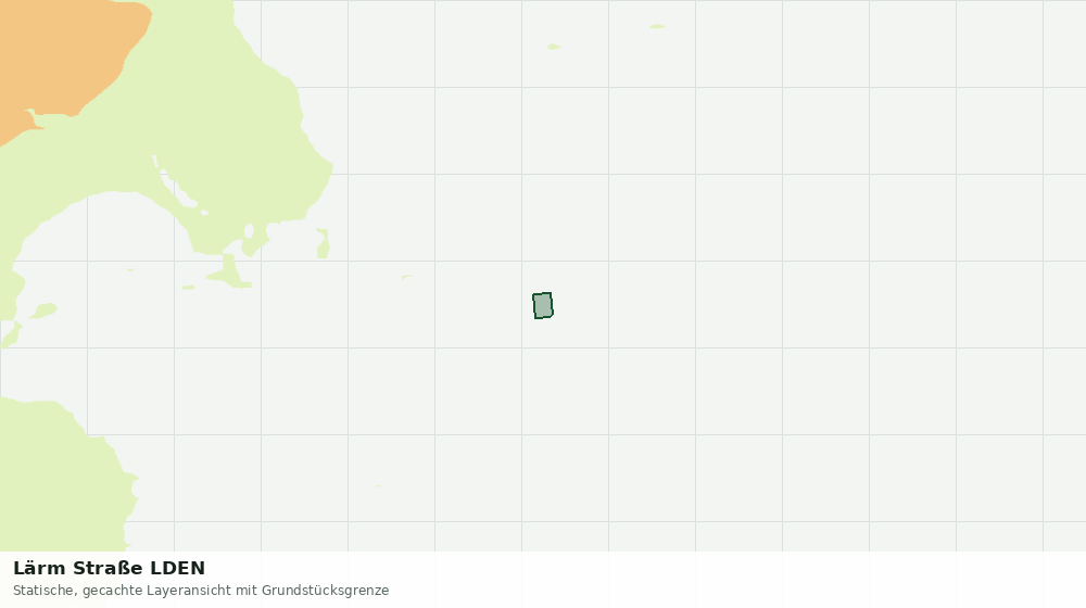 Statische Kartenansicht: Lärm Straße LDEN