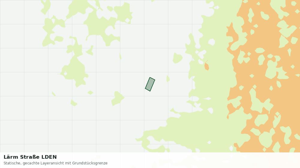 Statische Kartenansicht: Lärm Straße LDEN