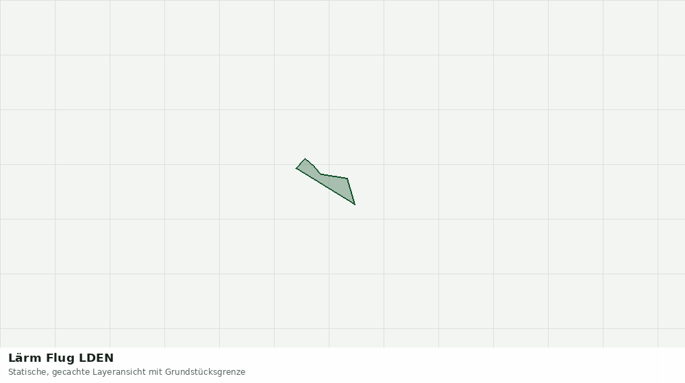 Statische Kartenansicht: Lärm Flug LDEN