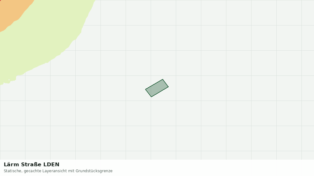 Statische Kartenansicht: Lärm Straße LDEN