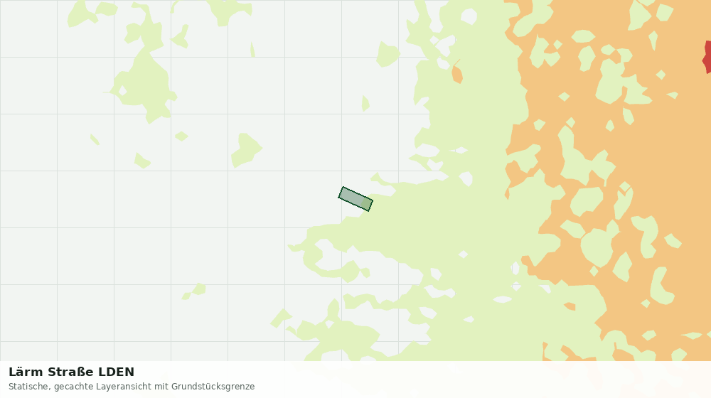 Statische Kartenansicht: Lärm Straße LDEN