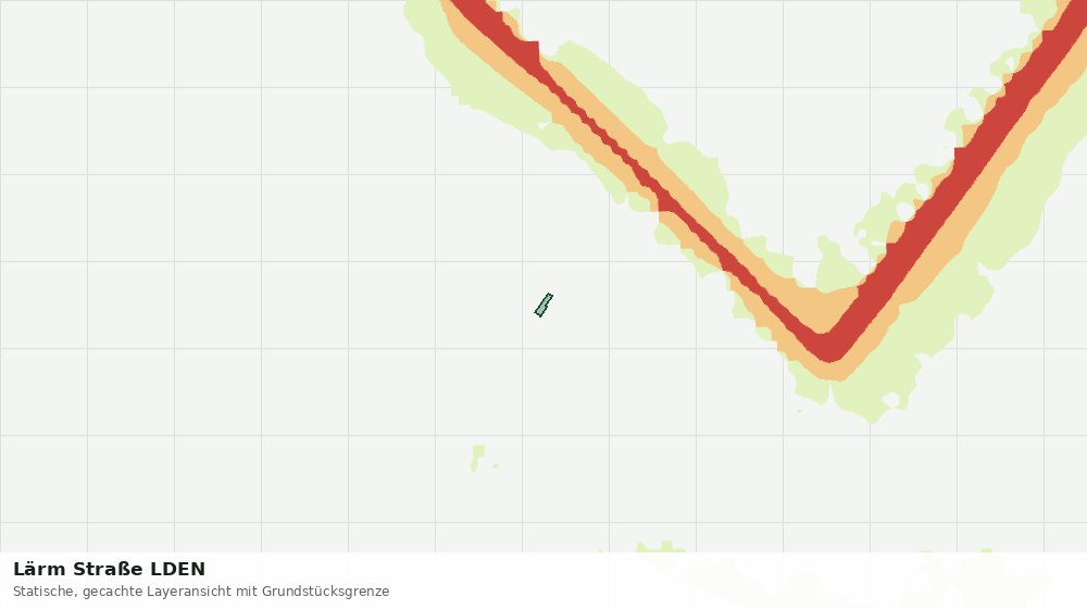 Statische Kartenansicht: Lärm Straße LDEN