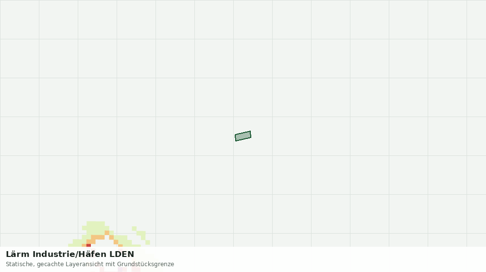 Statische Kartenansicht: Lärm Industrie/Häfen LDEN