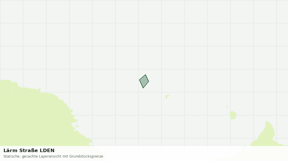 Statische Kartenansicht: Lärm Straße LDEN
