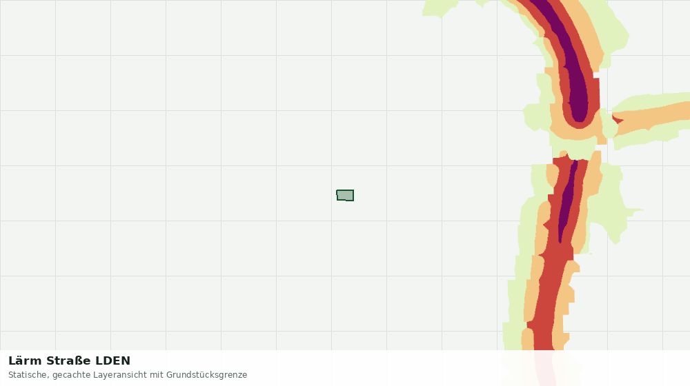 Statische Kartenansicht: Lärm Straße LDEN