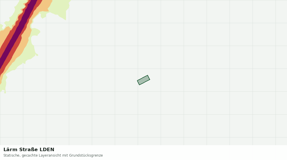 Statische Kartenansicht: Lärm Straße LDEN