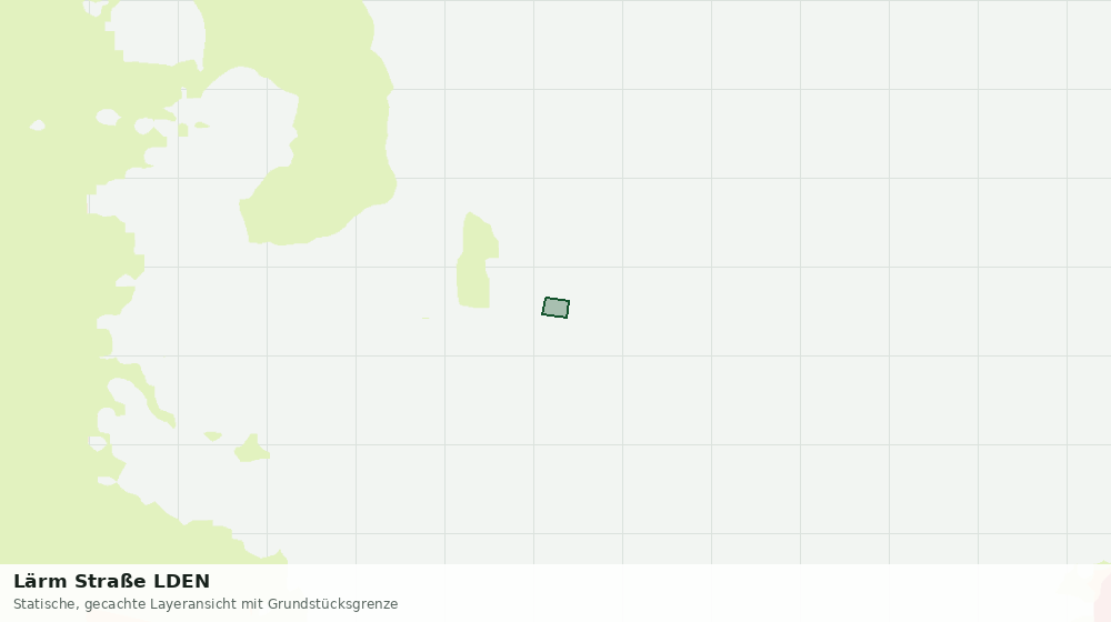 Statische Kartenansicht: Lärm Straße LDEN