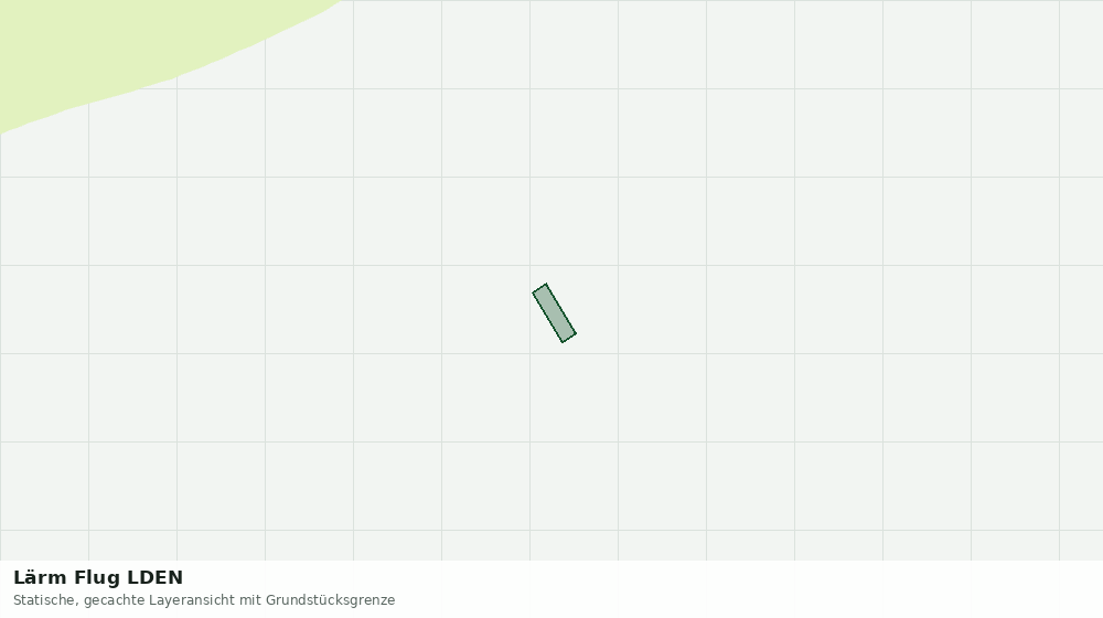 Statische Kartenansicht: Lärm Flug LDEN