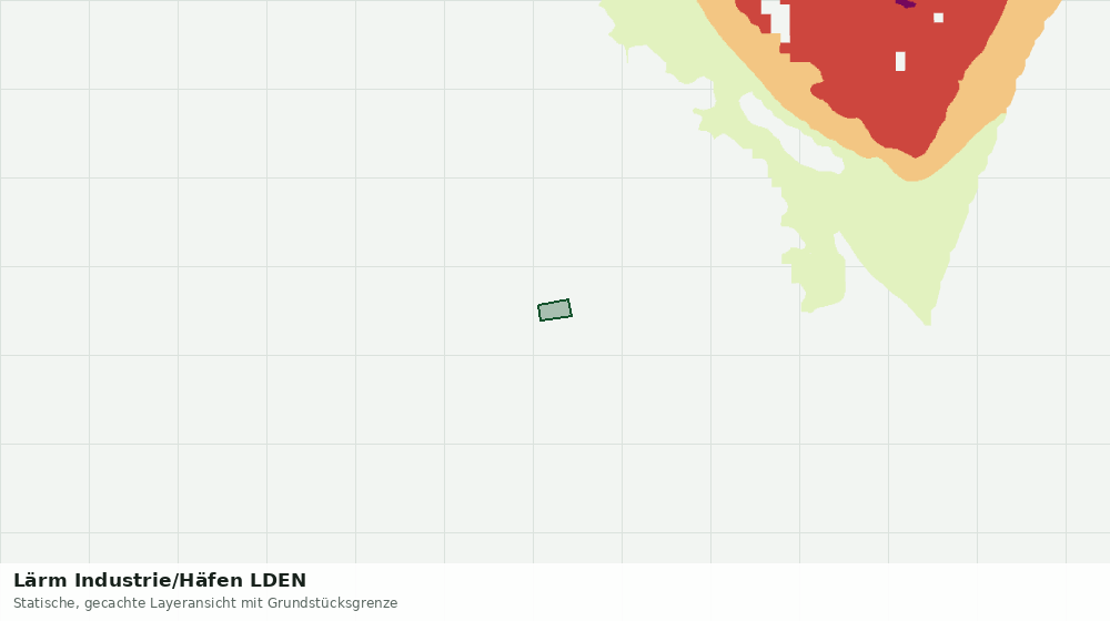 Statische Kartenansicht: Lärm Industrie/Häfen LDEN