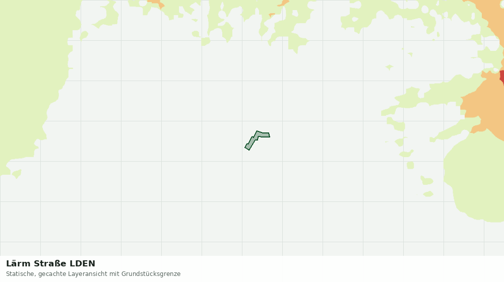 Statische Kartenansicht: Lärm Straße LDEN