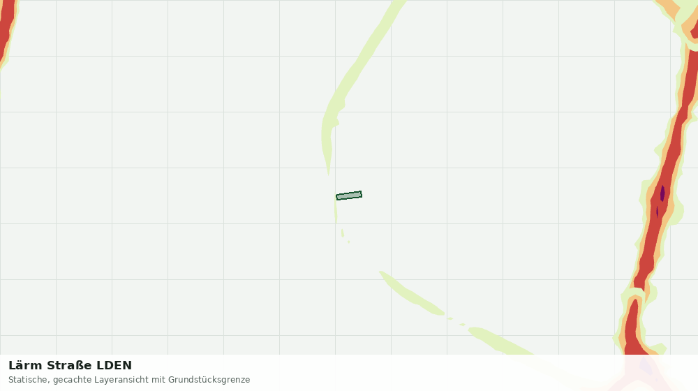 Statische Kartenansicht: Lärm Straße LDEN