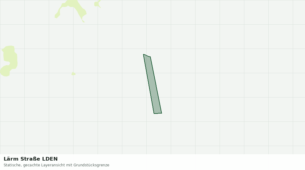 Statische Kartenansicht: Lärm Straße LDEN