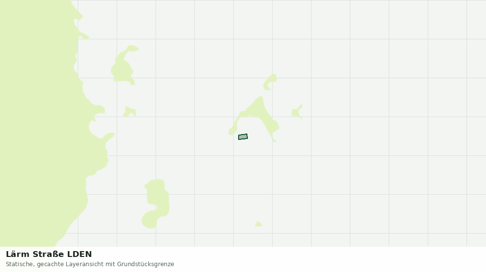 Statische Kartenansicht: Lärm Straße LDEN