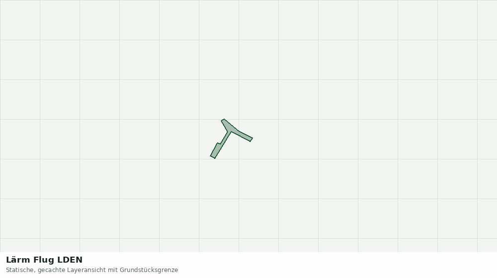 Statische Kartenansicht: Lärm Flug LDEN
