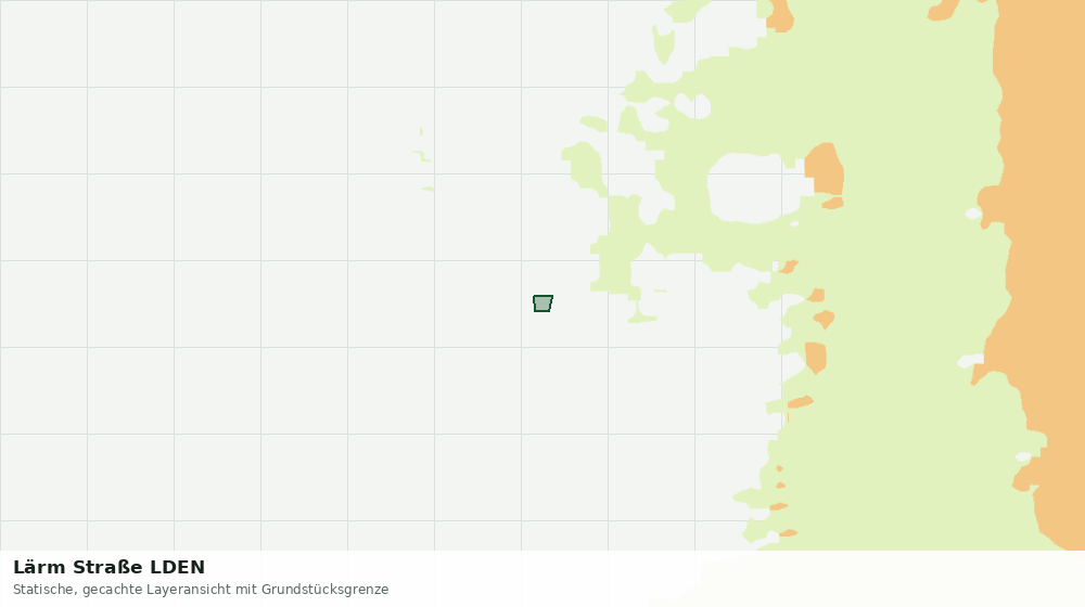 Statische Kartenansicht: Lärm Straße LDEN