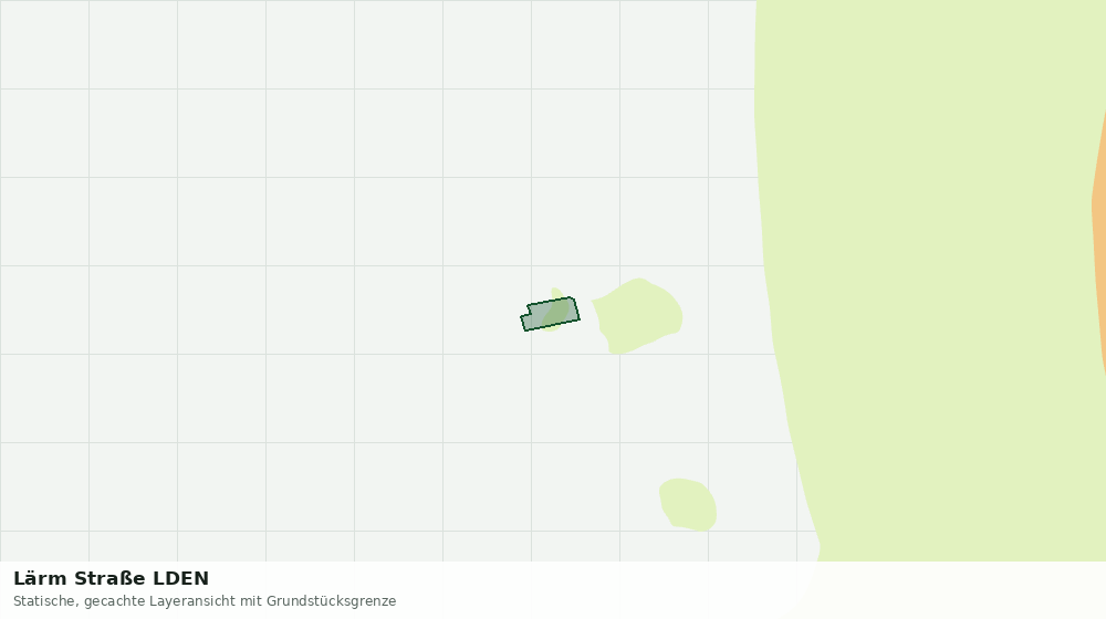 Statische Kartenansicht: Lärm Straße LDEN