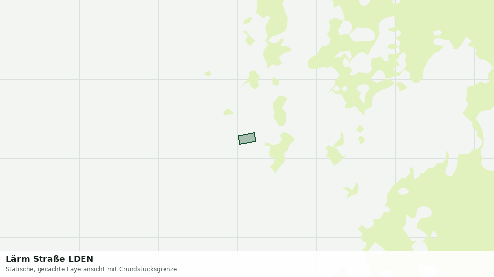 Statische Kartenansicht: Lärm Straße LDEN