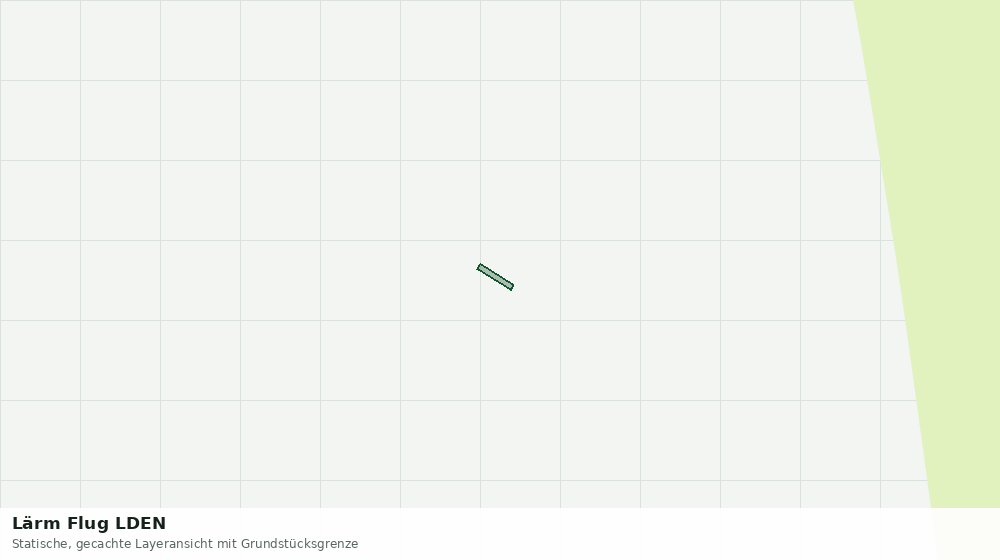 Statische Kartenansicht: Lärm Flug LDEN