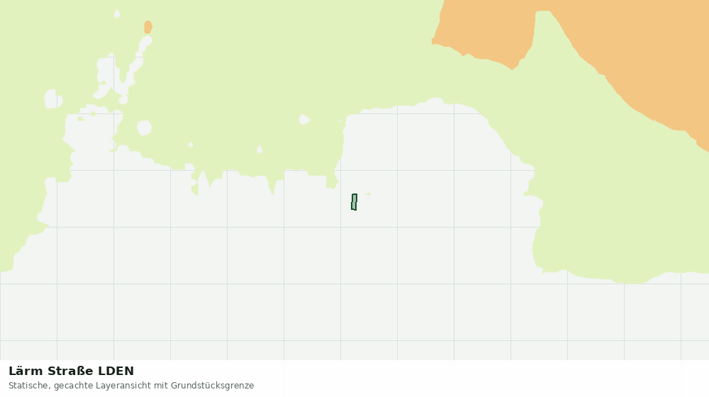 Statische Kartenansicht: Lärm Straße LDEN