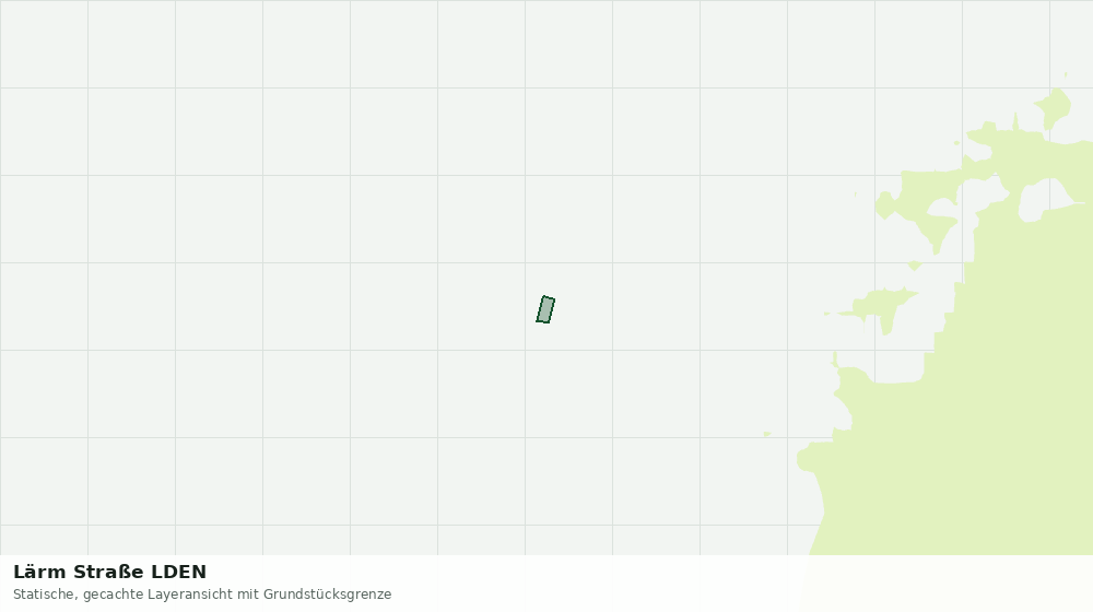 Statische Kartenansicht: Lärm Straße LDEN